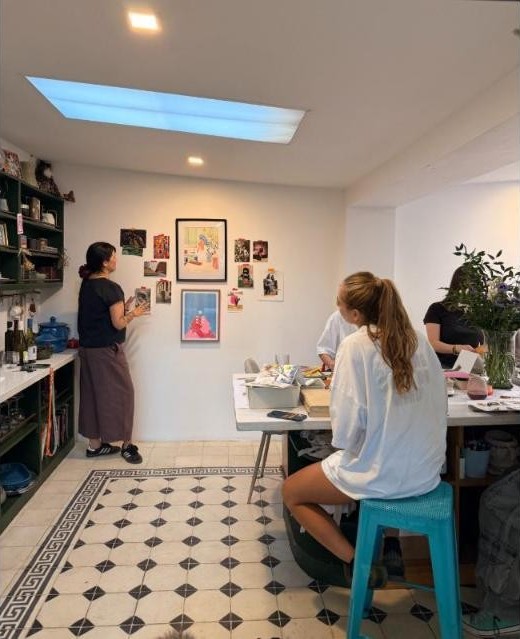 Interior del estudio